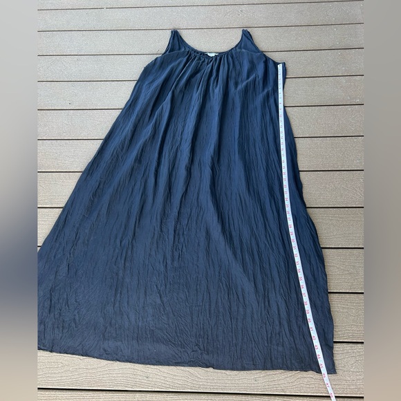 78*. CLUBMONACO Women’s
100% Silk Maxi Shift Sleeveless Dress in Black .
Size: L - Picture 5 of 10